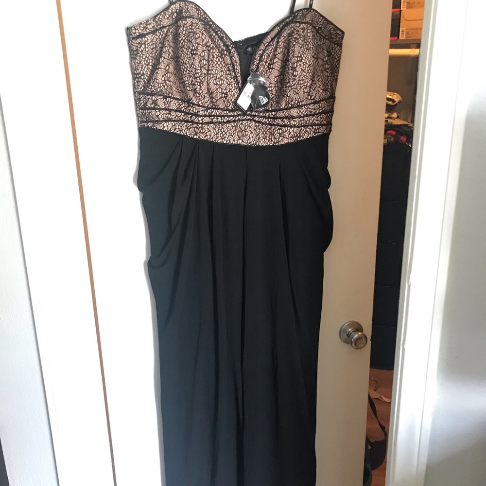 City Chic black maxi formal dress